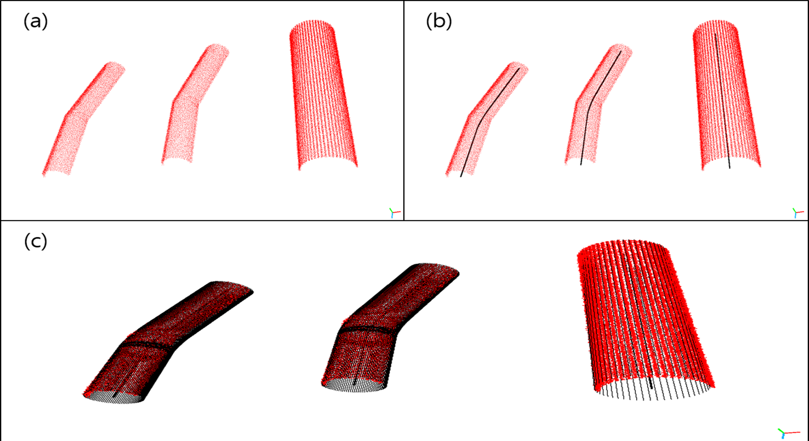 Automatic detection of cylindrical objects from unorganized point cloud